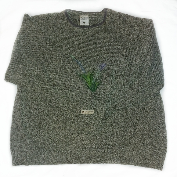 Vintage Columbia ribbed cotton sweater - Picture 2 of 4